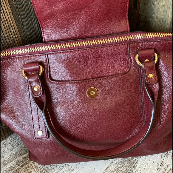 Michael Kors Burgundy Bag - Picture 5 of 8